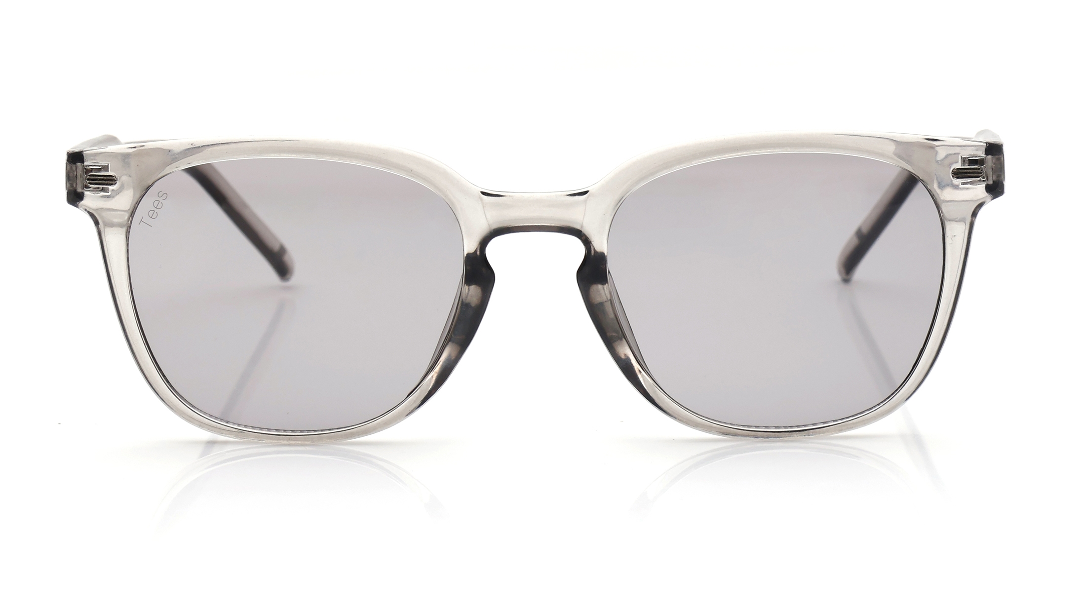 Image 1 of Grey Wayfarer Sunglasses for Men and Women from Tees By Fastrack Available at Titan Eye+