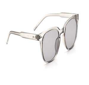 Image 2 of Grey Wayfarer Sunglasses for Men and Women from Tees By Fastrack Available at Titan Eye+