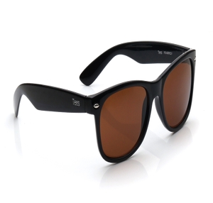 Image 2 of Brown Wayfarer Sunglasses for Men and Women from Tees By Fastrack Available at Titan Eye+