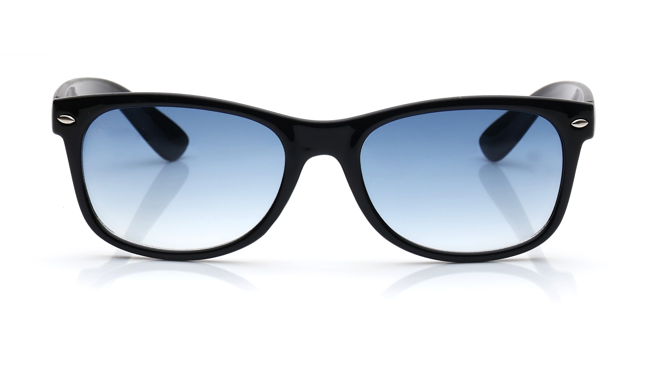 Image 1 of Blue Wayfarer Sunglasses for Men and Women from Tees By Fastrack Available at Titan Eye+