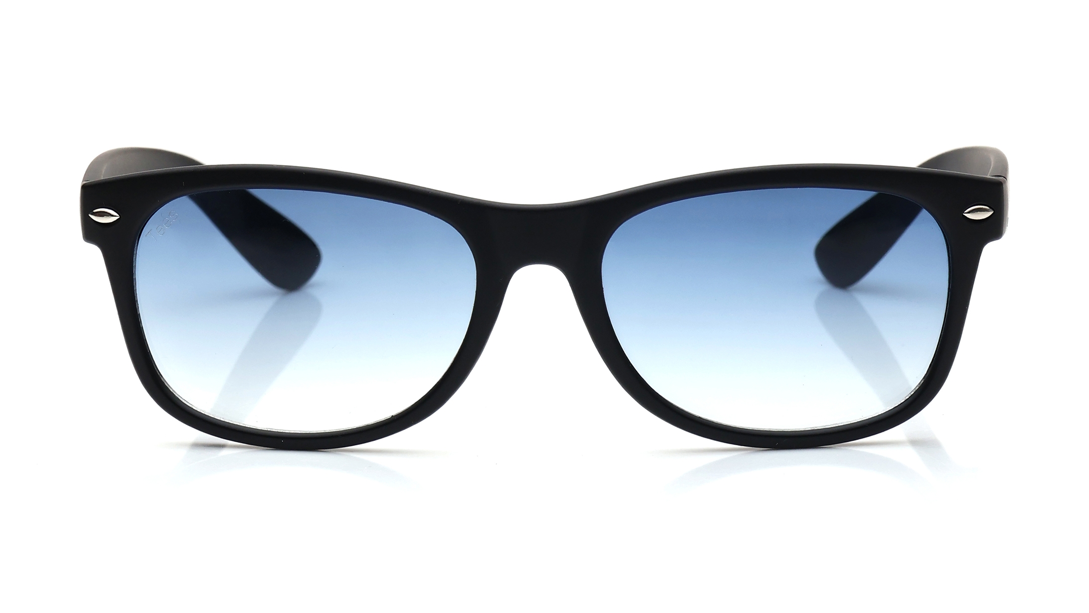 Image 1 of Blue Wayfarer Sunglasses for Men and Women from Tees By Fastrack Available at Titan Eye+