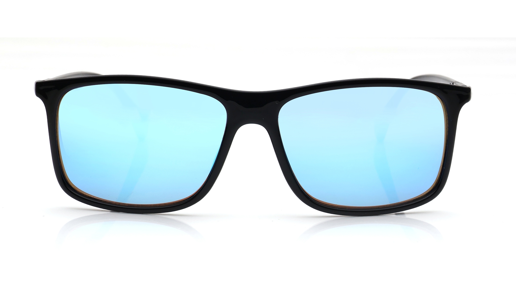 Image 1 of Blue Wayfarer Sunglasses for Men and Women from Tees By Fastrack Available at Titan Eye+