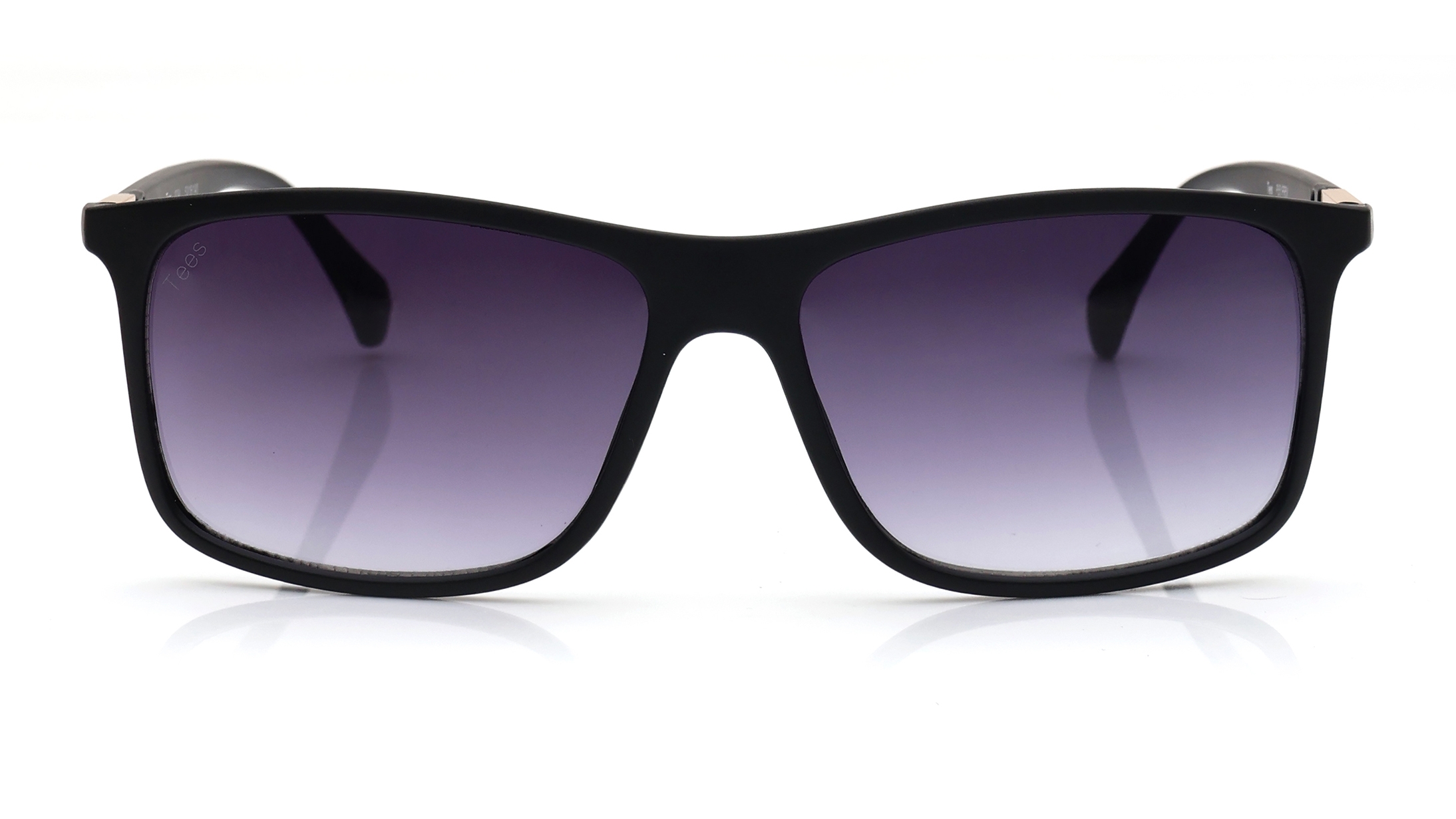 Image 1 of Purple Wayfarer Sunglasses for Men and Women from Tees By Fastrack Available at Titan Eye+