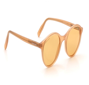 Image 2 of Orange Round Polarized Sunglasses for Men and Women from Fastrack Available at Titan Eye+