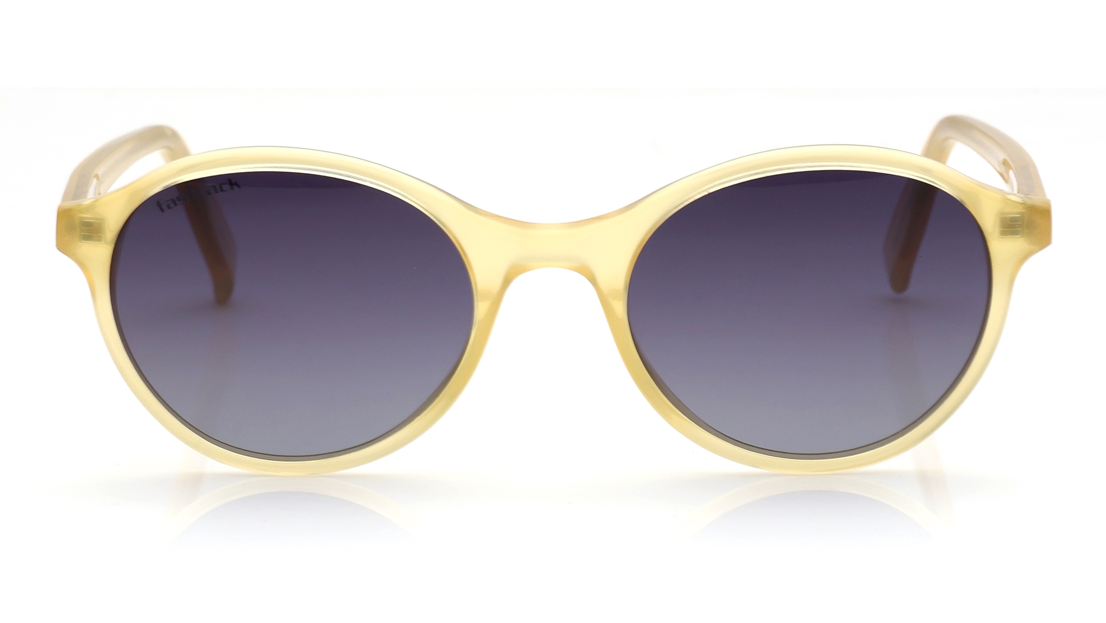 Image 1 of Purple Round Polarized Sunglasses for Men and Women from Fastrack Available at Titan Eye+