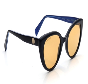 Image 2 of Orange CatEye Polarized Sunglasses for Women from Fastrack Available at Titan Eye+