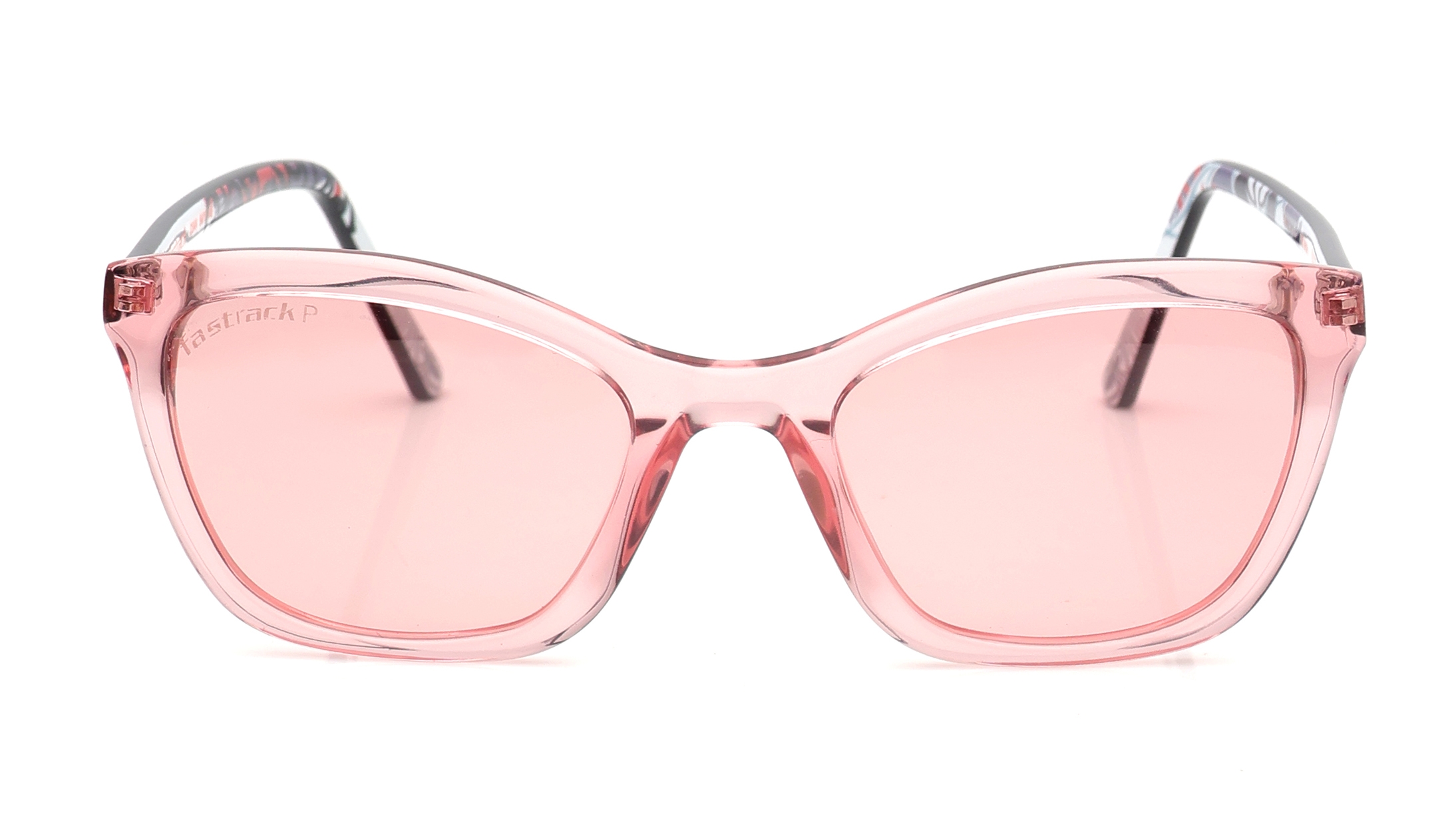 Image 1 of Pink CatEye Polarized Sunglasses for Women from Fastrack Available at Titan Eye+