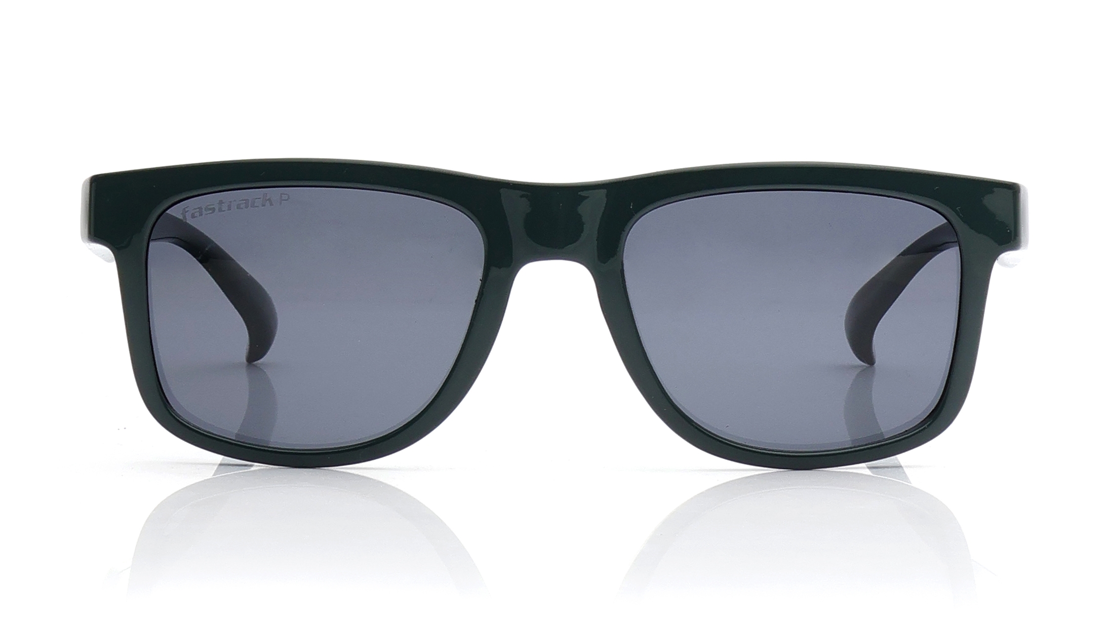 Image 1 of Grey Wayfarer Polarized Sunglasses for Men from Fastrack Available at Titan Eye+
