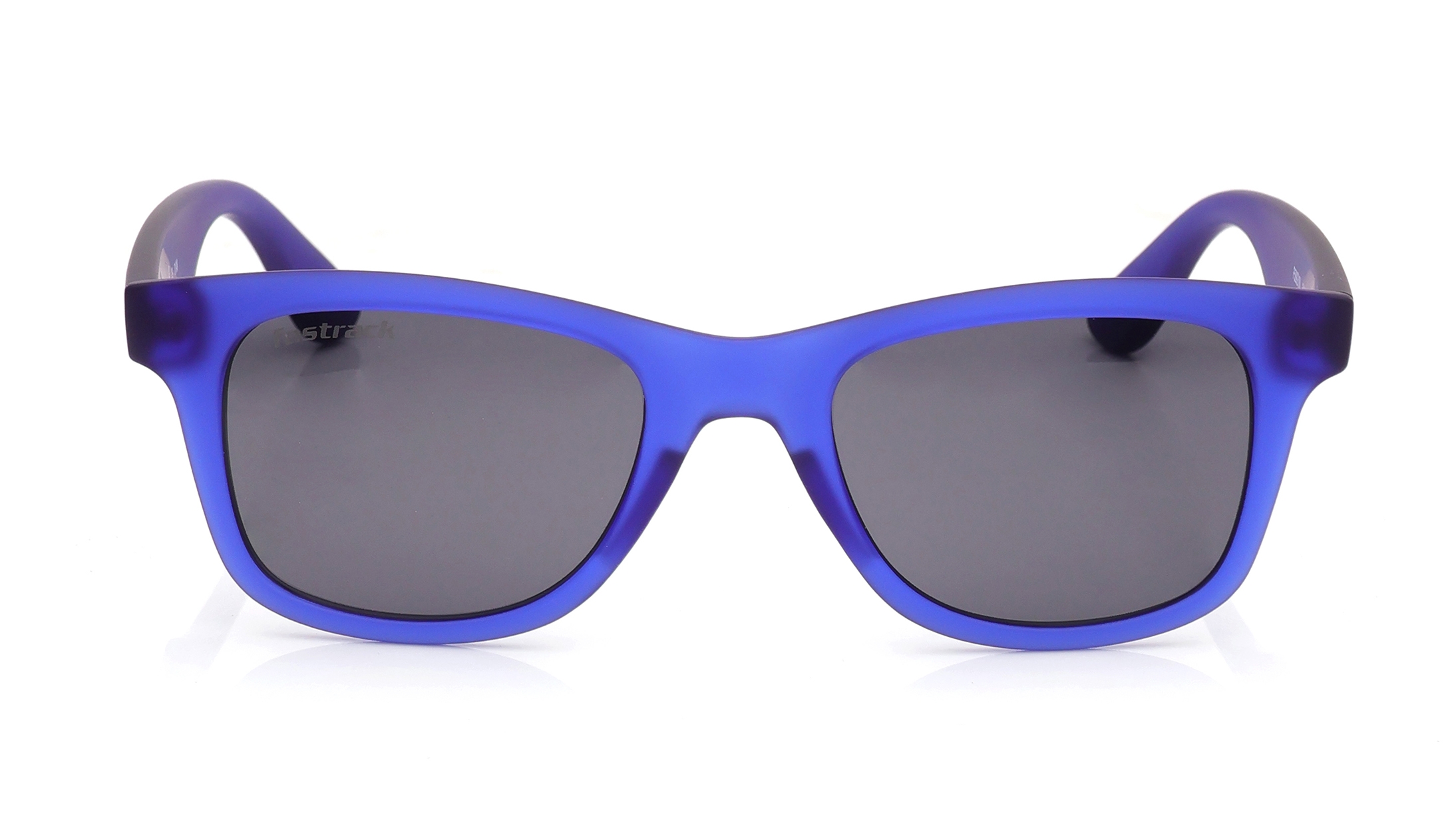 Image 1 of Grey Wayfarer Sunglasses for Men and Women from Fastrack Available at Titan Eye+