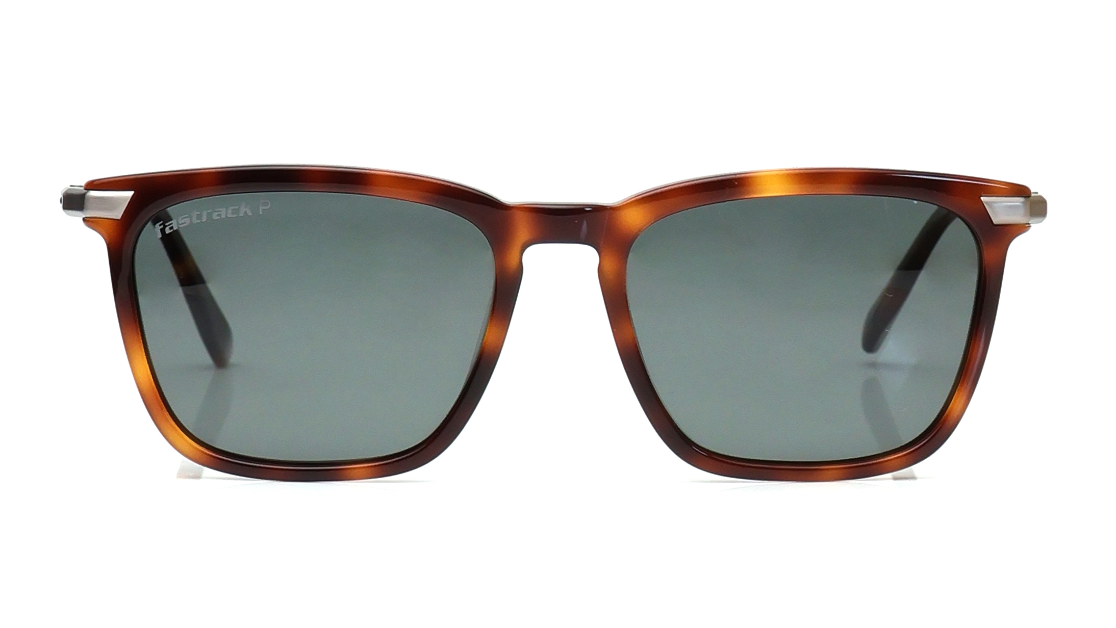 Image 1 of Green Wayfarer Polarized Sunglasses for Men from Fastrack Available at Titan Eye+