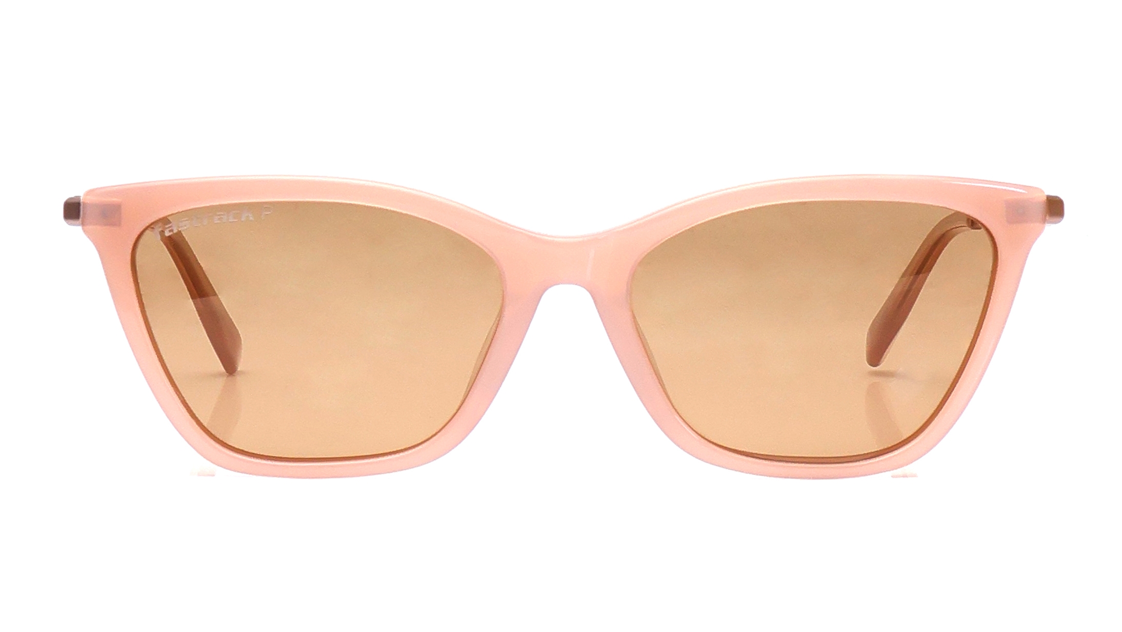 Image 1 of Brown CatEye Polarized Sunglasses for Women from Fastrack Available at Titan Eye+