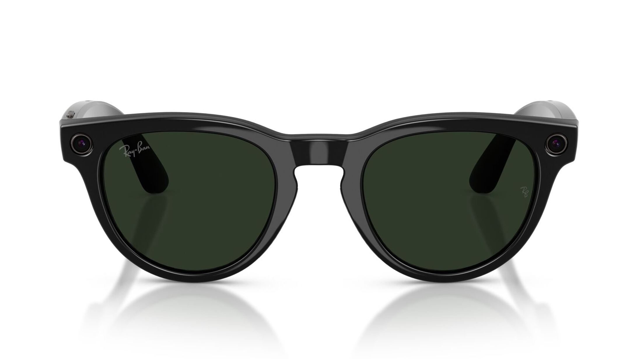 Image 1 of Green Round Rayban Gen 2 Transition Glasses for Men and Women from Rayban Available at Titan Eye+
