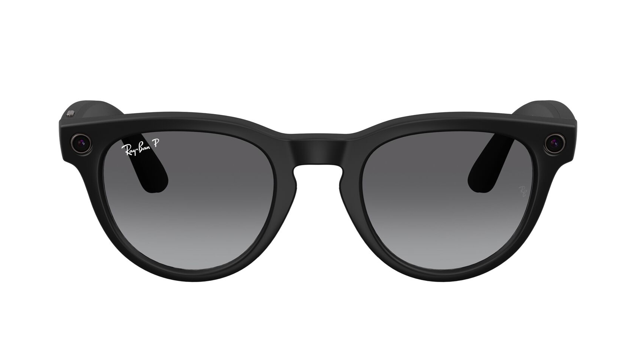 Image 1 of Grey Round Rayban Gen 2 Polarized Glasses for Men and Women from Rayban Available at Titan Eye+
