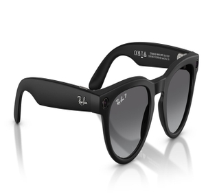 Image 2 of Grey Round Rayban Gen 2 Polarized Glasses for Men and Women from Rayban Available at Titan Eye+