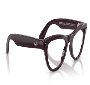 Image 2 of Purple CatEye Rayban Gen 2 Transition Smart Glasses for Men and Women from Rayban Available at Titan Eye+