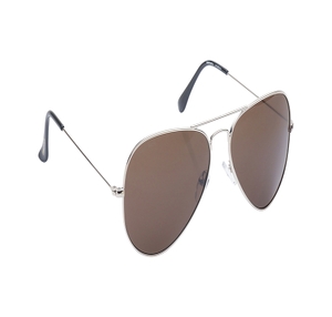 Image 2 of Brown Aviator Prescription Sunglasses for Men from Fastrack Available at Titan Eye+