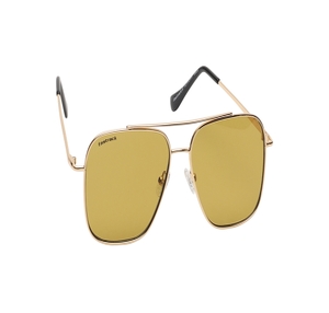 Image 2 of Gold Navigator Prescription Sunglasses for Men and Women from Fastrack Available at Titan Eye+