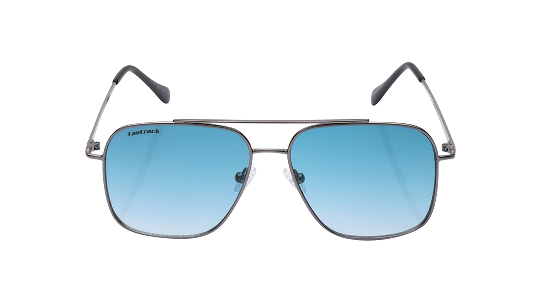 Image 1 of Blue Navigator Prescription Sunglasses for Men and Women from Fastrack Available at Titan Eye+