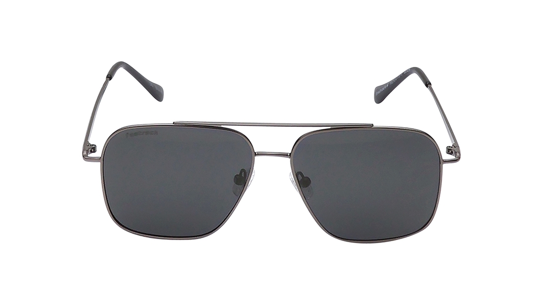 Image 1 of Black Navigator Prescription Sunglasses for Men and Women from Fastrack Available at Titan Eye+