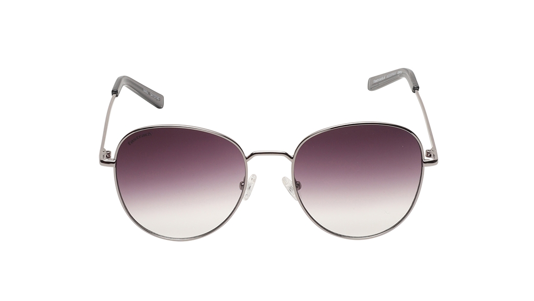Image 1 of Grey Round Prescription Sunglasses for Men and Women from Fastrack Available at Titan Eye+