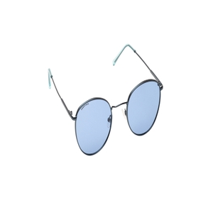 Image 2 of Blue Round Prescription Sunglasses for Men and Women from Fastrack Available at Titan Eye+