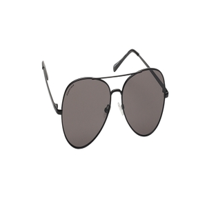 Image 2 of Black Aviator Prescription Sunglasses for Men and Women from Fastrack Available at Titan Eye+