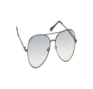 Image 2 of Grey Aviator Prescription Sunglasses for Men and Women from Fastrack Available at Titan Eye+