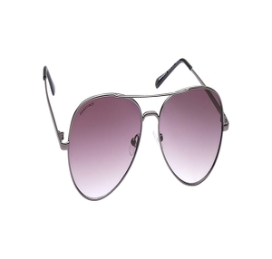 Image 2 of Purple Aviator Prescription Sunglasses for Men and Women from Fastrack Available at Titan Eye+