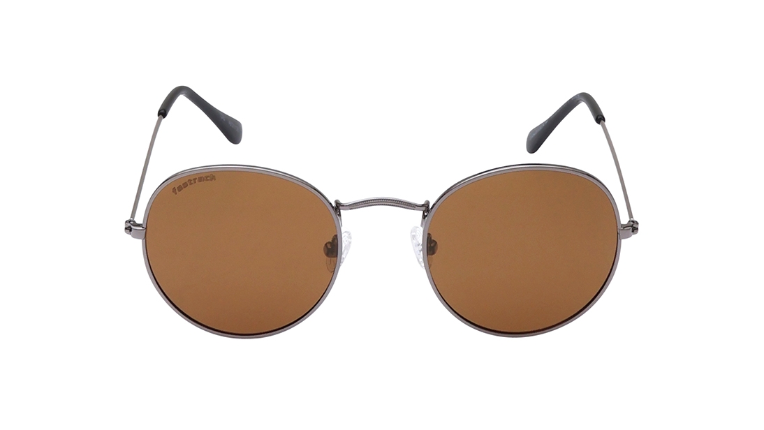 Image 1 of Brown Oval Prescription Sunglasses for Men and Women from Fastrack Available at Titan Eye+