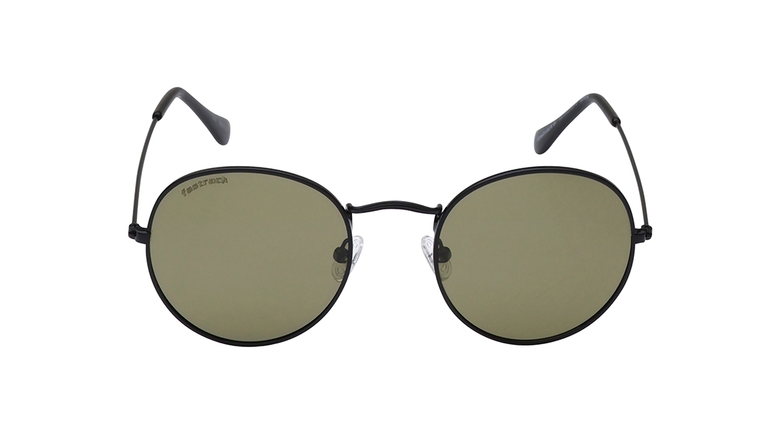Image 1 of Green Round Prescription Sunglasses for Men and Women from Fastrack Available at Titan Eye+