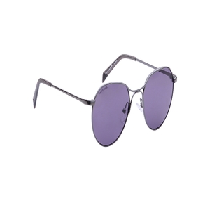 Image 2 of Purple Aviator Prescription Sunglasses for Men and Women from Fastrack Available at Titan Eye+