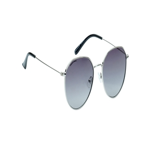 Image 2 of Grey Round Prescription Sunglasses for Women from Fastrack Available at Titan Eye+