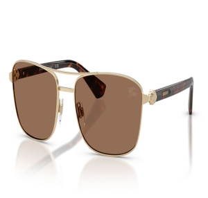 Image 2 of Brown Rectangle Sunglasses for Men from Burberry Available at Titan Eye+