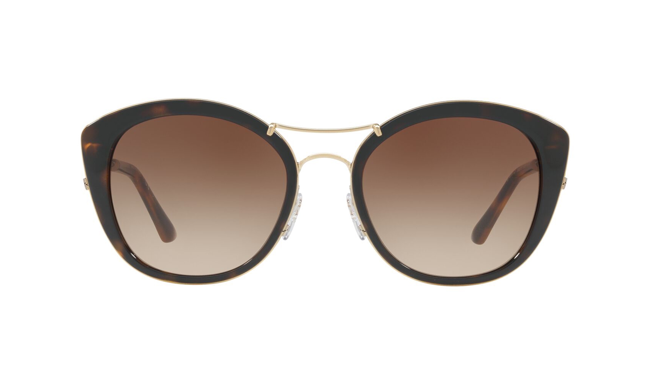 Image 1 of Brown CatEye Sunglasses for Women from Burberry Available at Titan Eye+