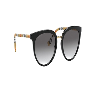 Image 2 of Grey CatEye Sunglasses for Women from Burberry Available at Titan Eye+