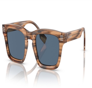 Image 2 of Grey Rectangle Sunglasses for Men from Burberry Available at Titan Eye+