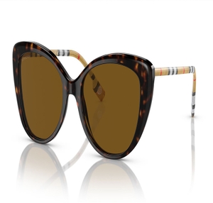 Image 2 of Brown CatEye Sunglasses for Women from Burberry Available at Titan Eye+