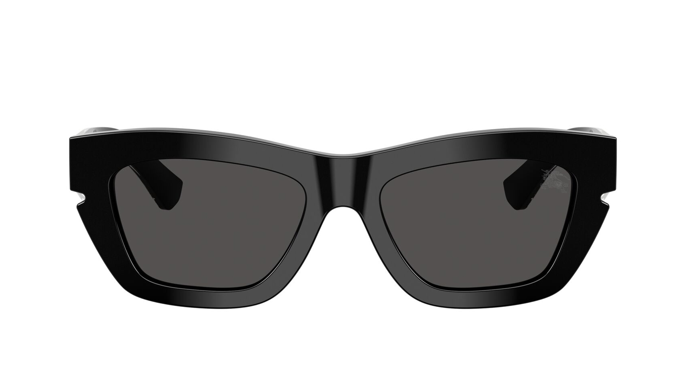 Image 1 of Black CatEye Sunglasses for Women from Burberry Available at Titan Eye+