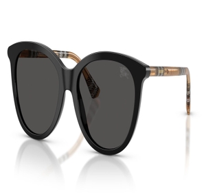 Image 2 of Black CatEye Sunglasses for Women from Burberry Available at Titan Eye+