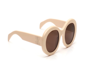 Image 2 of Brown Oval Sunglasses for Women from Celine Available at Titan Eye+