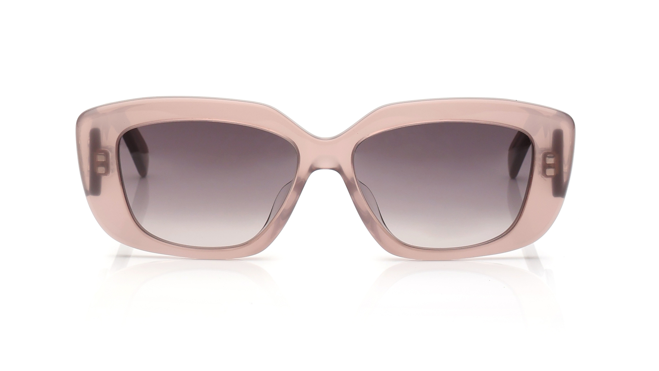 Image 1 of Grey Rectangle Sunglasses for Women from Celine Available at Titan Eye+