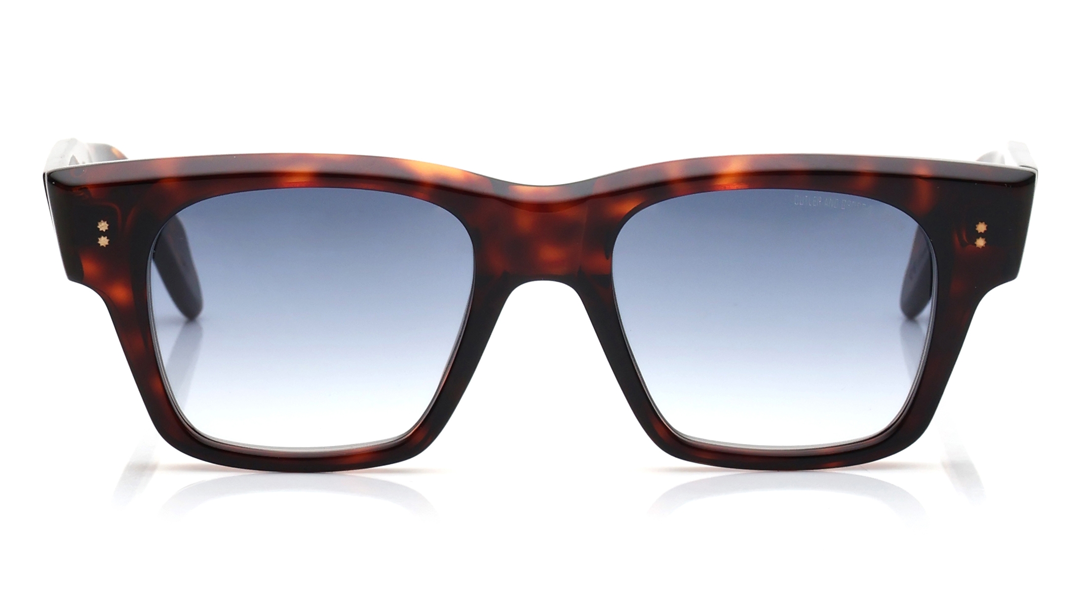 Image 1 of Smoke Square Sunglasses for Men from Cutler And Gross Available at Titan Eye+