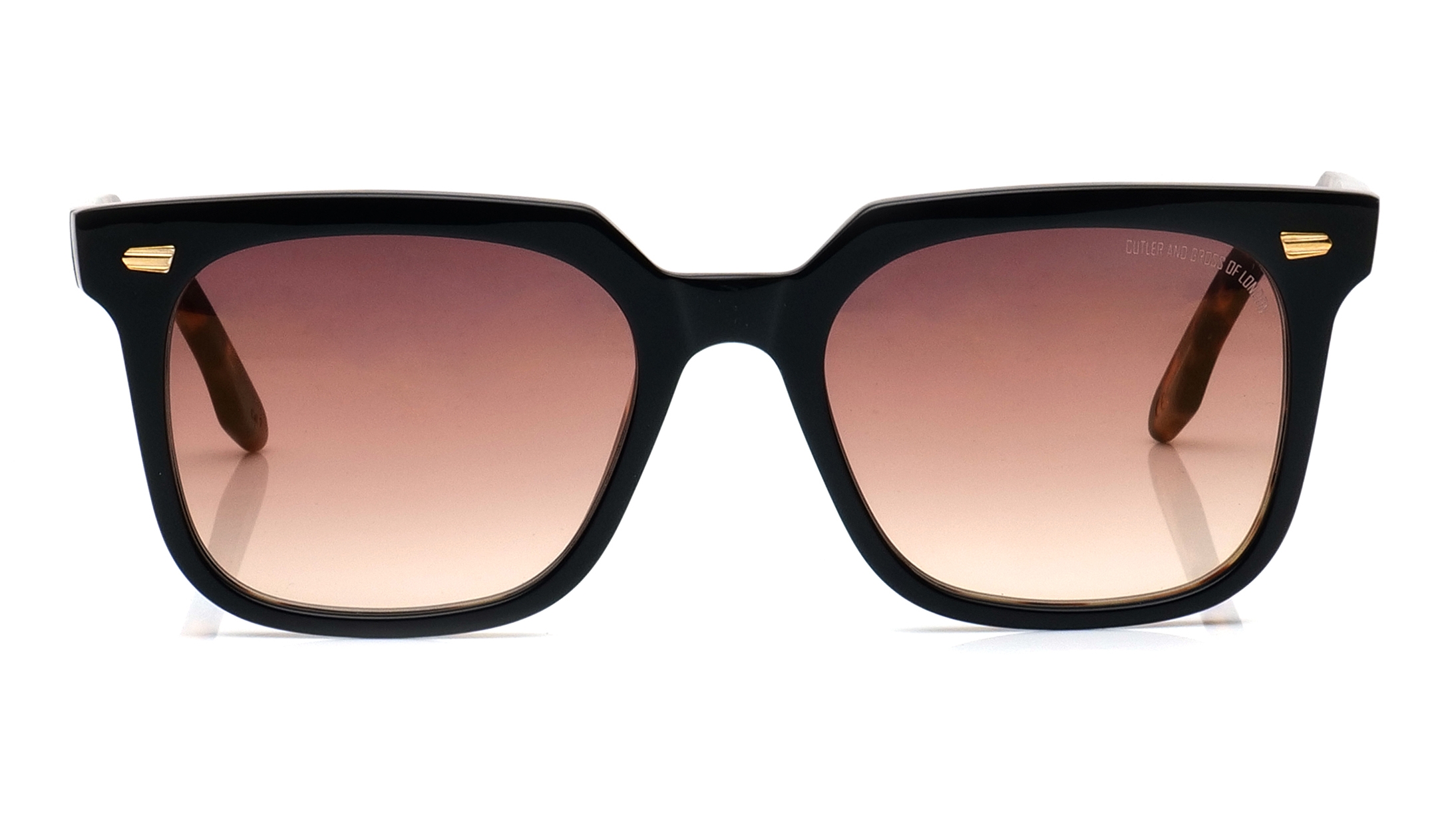 Image 1 of Brown Square Sunglasses for Men And Women from Cutler And Gross Available at Titan Eye+
