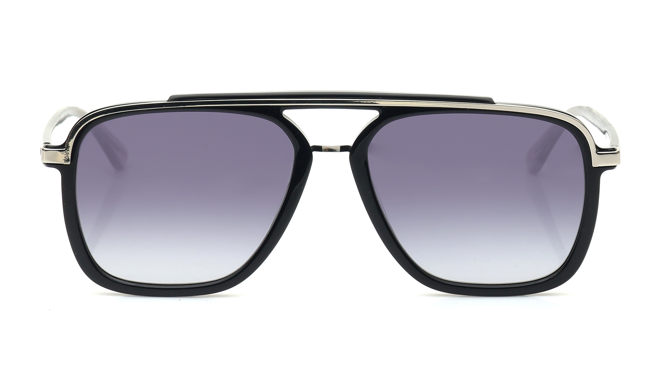Image 1 of Smoke Navigator Sunglasses for Men from Calvin Klein Available at Titan Eye+