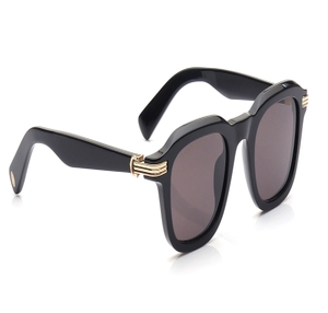 Image 2 of Grey Rectangle Sunglasses for Men from Cartier Available at Titan Eye+