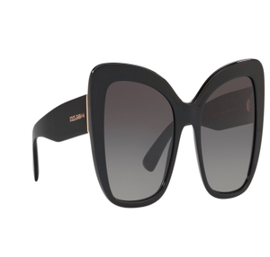 Image 2 of Grey Butterfly Sunglasses for Women from Dolce And Gabbana Available at Titan Eye+