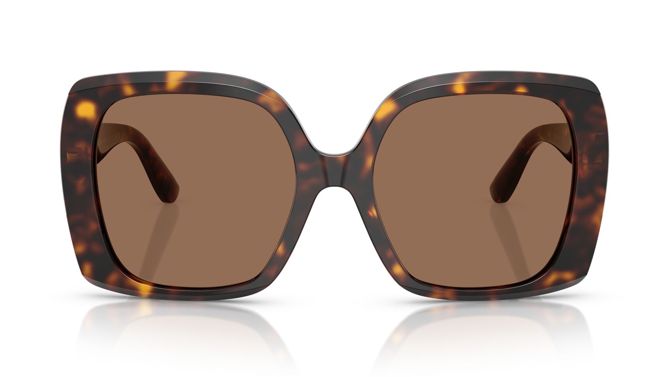 Image 1 of Brown Square Sunglasses for Women from Dolce And Gabbana Available at Titan Eye+
