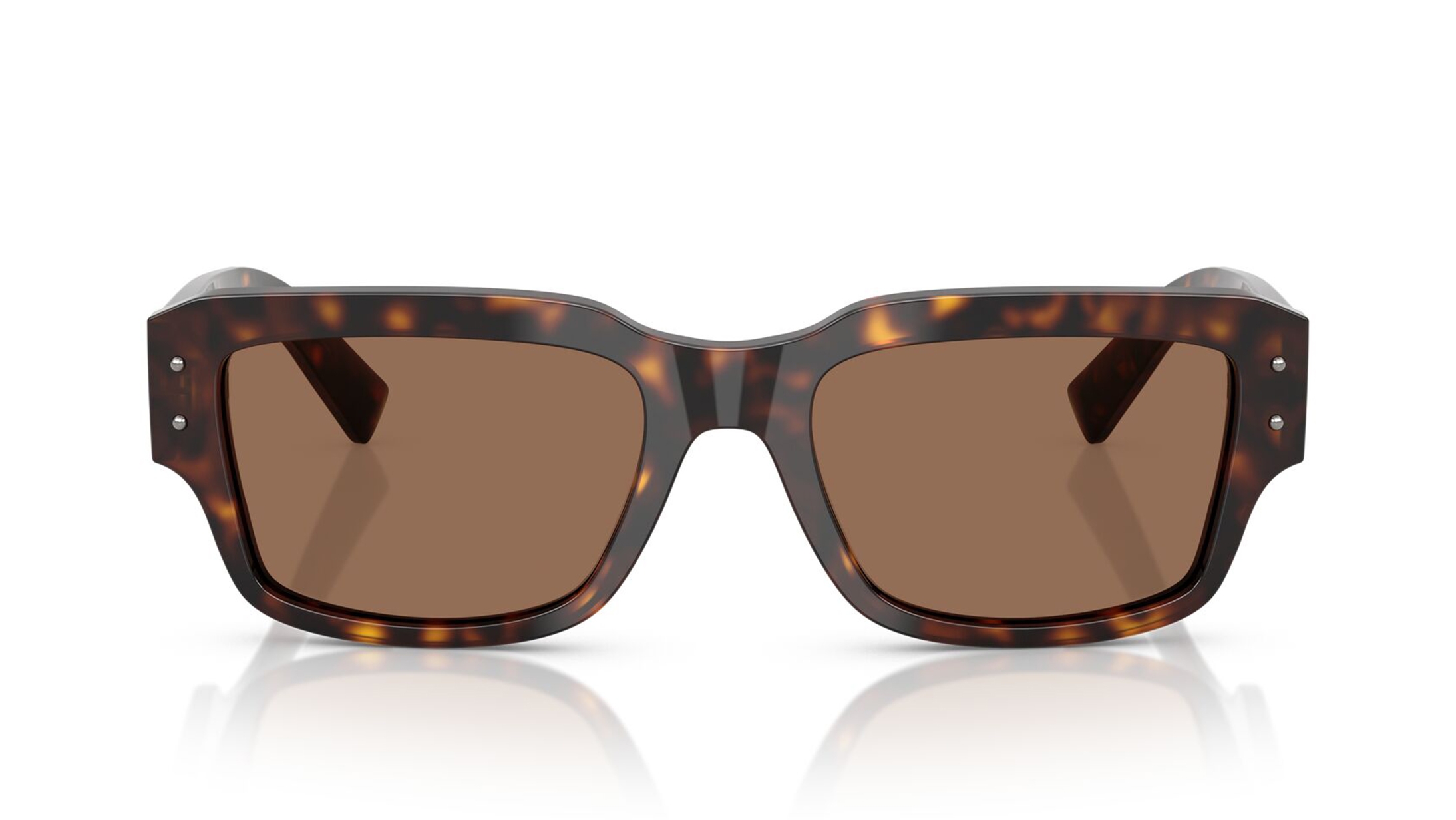 Image 1 of Brown Square Sunglasses for Men from Dolce And Gabbana Available at Titan Eye+