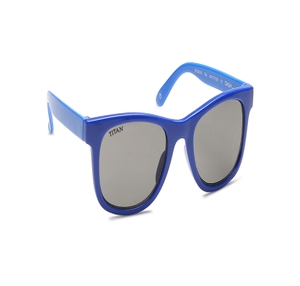 Image 2 of Grey Wayfarer Sunglasses for Kids from Dash Available at Titan Eye+