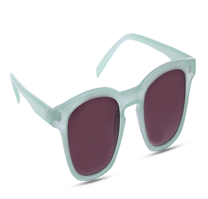 Image 2 of Purple Wayfarer Sunglasses for Kids from Dash Available at Titan Eye+